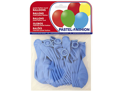 20 globos pastel azul celeste